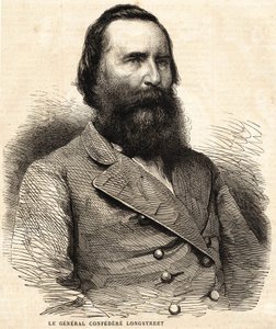 Konføderert general James Longstreet (1821 - 1904). av Unknown artist