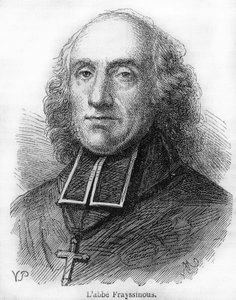 Grev Denis de Frayssinous (1765-1841), fransk prelat, biskop av Hermopolis, minister for kirkelige anliggender og offentlig instruksjon. Gravering fra 1844. av Unknown artist