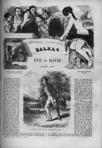 Omslag til romanen "" Eve and David"" av Unknown artist