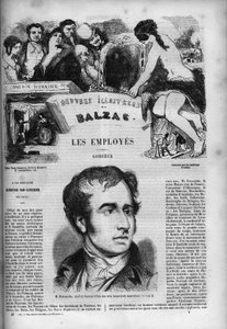 Cover for the novel “” Les Employes “” av Unknown artist