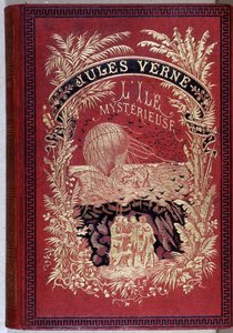 Cover of the book “The Mysterious Island” by Jules Verne. av Unknown artist