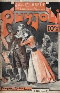 Cover of the novel “” Puyjoli”” (1890) by Jules CLARETIE (1840-1913). av Unknown artist