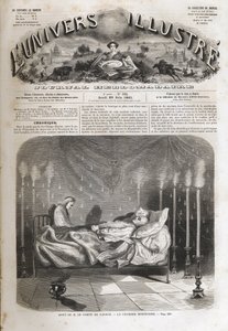 Død av Camillo Cavour (greve Cavour) (1810-1861) - 6. juni av Unknown artist