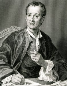 Denis Diderot av Unknown artist