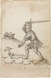 Ikke knekk kronen [fol. 43 recto], ca. 1512–1515 (penn og svart blekk på bundet papir) av Unknown Artist