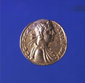 Keiser Fredrik II (1194 - 1250). av Unknown artist