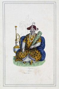 Emperor of Japan - i "The different peoples of the earth"" av pater Paul Jonhanneaud, Librairie des Bons livres av Unknown artist