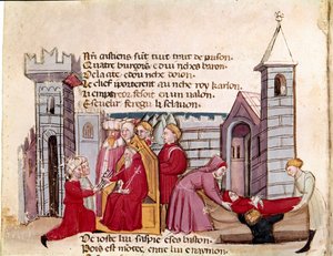 Innreise til Spania (miniatyr av Unknown artist