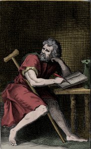 Epictete - EPICTETUS gresk stoisk filosof av Unknown artist
