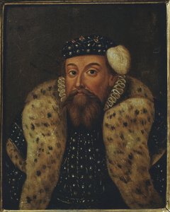 Eric XIV de Suede - Portrett av kong Eric XIV av Sverige (1533-1577), anonym . Olje på tre. Mål: 19x15 cm. Nationalmuseum Stockholm av Unknown artist