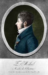 Etienne Mehul , fransk komponist og organist (1763-1817). av Unknown artist