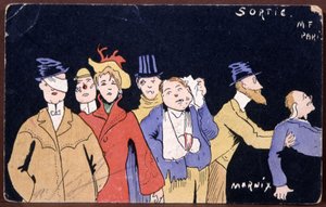 Utgang MF Paki, tidlig på 1900-tallet (illustrasjon) av Unknown Artist