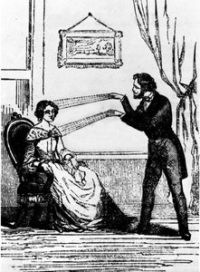 Erfaring med hypnose. Gravering fra 1890 av Unknown artist