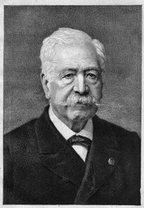 Ferdinand de Lesseps (1805-1894), fransk diplomat og administrator. av Unknown artist