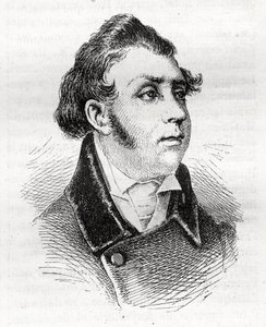 Francois Charles (Francois-Charles) Dulong - fransk advokat og politiker - 1792-1834 - gravering av Unknown artist