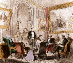 Francois Rene de Chateaubriand (1768-1848), fransk forfatter og politiker, leser "Memoires d