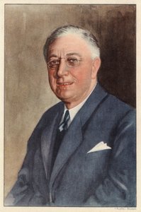 Franklin D. Roosevelt (illustrasjon) av Unknown artist