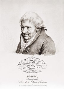 François Joseph Gossec. fransk komponist. 1734-1829 av Unknown artist