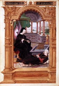 Den franske dronningen Louise av Savoy av Unknown artist