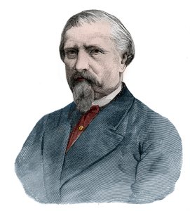 Friedrich Wilhelm Kucken 1810-1882 tysk komponist og dirigent. av Unknown artist