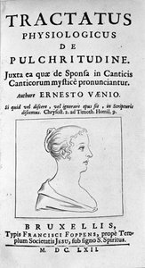 Frontispice av "A Treatise on Physiological Beauty" omhandler Ernesto Venio av Unknown artist