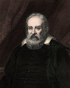 Galileo Galilei (Galilee) 1564-1642 - gravering - 1800-tallet av Unknown artist