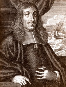 Gautier (Wouter) Schouten (1638-1704) nederlandsk oppdagelsesreisende av Unknown artist