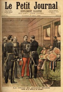 General Alfred Dodds (1842-1922), etter å ha utmerket seg under oppdrag til Indokina og pasifisere Senegal, ledet han Dahomey-kampanjen og mottok Dahomey-medaljen, overrakt av generalkommissæren for marinen Hanes. Selvas samling av Unknown artist