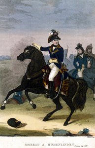 General Jean Victor (Jean-Victor) Moreau ved Hohenlinden 3. desember av Unknown artist