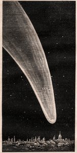 Great Comet of 1811 - Great Comet of 1811 - engraving circa 1867 av Unknown artist