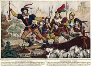 Guillaume Tell (William Tell) oppdager pilen av Unknown artist