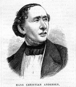 HC Andersen. Dansk forfatter 1805-1875 av Unknown artist