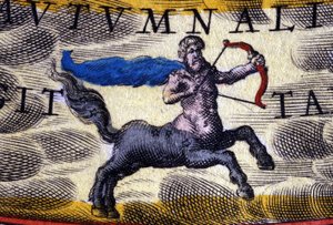 Horoskop: dyrekretsens tegn, Skytten. av Unknown artist