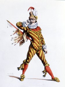 Kaptein Spavento (kaptein Fracasse) av Unknown artist