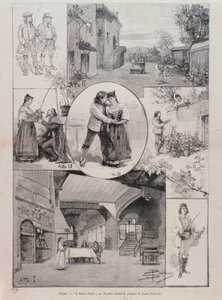Illustrasjoner for operaen L