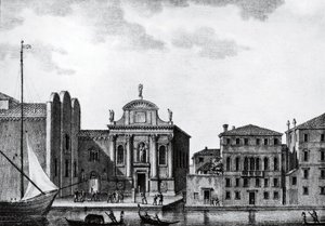 Italia, Venezia, Accademia kunstgallerier - Gallerie dell'Accademia de Venice på 1800-tallet av Unknown artist