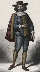 Jean Baptiste Poquelin Moliere 1622-1673 - (Jean-Baptiste Poquelin av Unknown artist