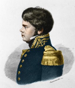 Jules Poret de Blosseville. Fransk oppdagelsesreisende, sjømann og geograf. 1802-1833. av Unknown artist