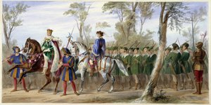 Kong Charles William Vane - i "" Knight of England" av J. Whatman, red. T. M