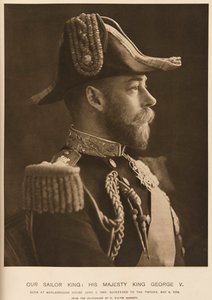 Kong George V, ca. 1903 av Unknown Artist
