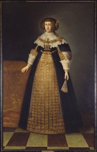 Erkehertuginne Cecile Renee av Østerrike - Portrett av erkehertuginne Cecilia Renata av Østerrike av Unknown artist