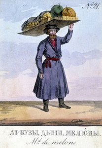 Belgveksthandler i Russland på 1800-tallet. av Unknown artist