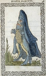 L'enesque de mer - i "Habits and Portraits" av Jean Sluperius av Unknown artist
