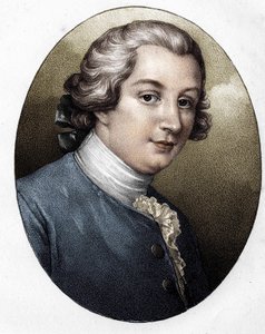 Louis Gresset (1709-1777), French writer. av Unknown artist