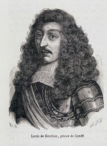 Louis II av Bourbon, Prince of Conde (Bourbon-Conde), kjent som Le Grand Conde (1621-1686). av Unknown artist