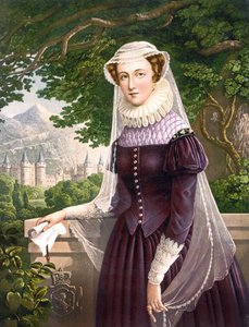 Marie Stuart Queen of Scotland (1542 -1587). av Unknown artist
