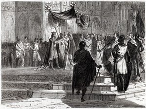 Ekteskap av Ludvig den yngre (1120 - 1180) med Alienor d