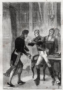 Møte mellom Charles Lemercier de Longpre (1778-1854), Baron d