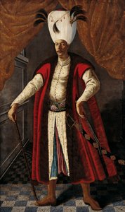 Mehmed IV (1642-1693) Sultan fra det osmanske riket, ca. 1681 av Unknown artist