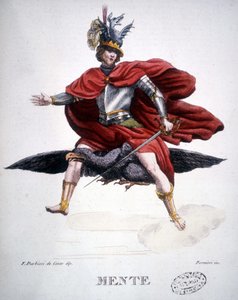 Mente - gravering av Unknown artist